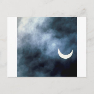 Sky Solar Eclipse Joshua Tree California Postcard