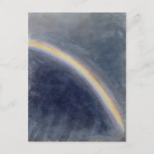 Sky Study with Rainbow, 1827 (w/c on paper) Postcard