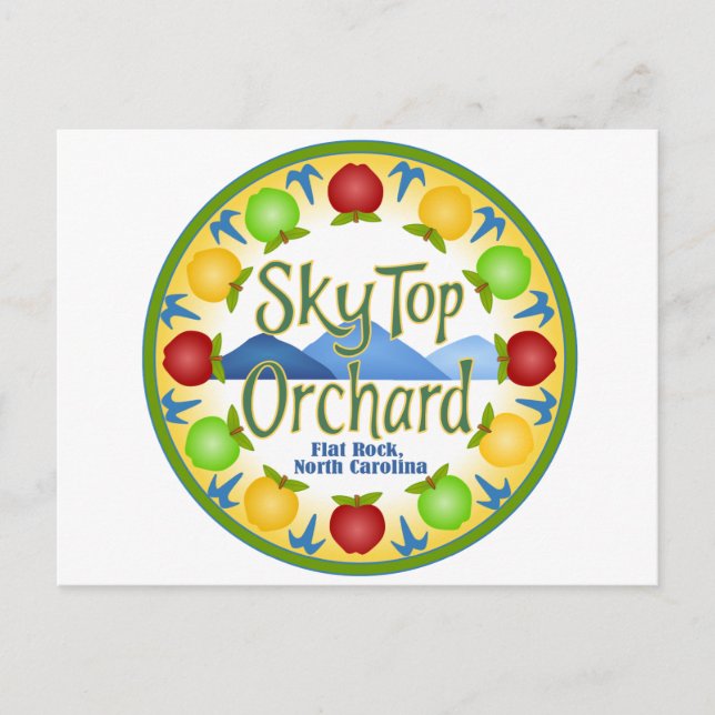 Sky Top Orchard Postcard (Front)