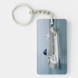 Sky Turning in Nassau Key Ring