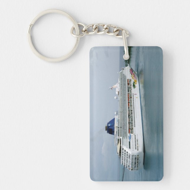 Sky Turning in Nassau Key Ring (Front)