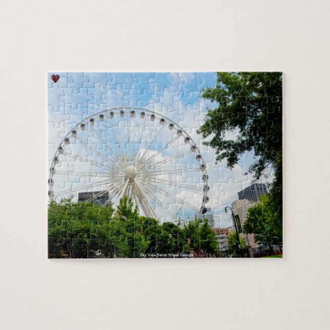 Sky View Ferris Wheel Georgia Jigsaw Puzzle (Horizontal)
