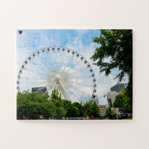 Sky View Ferris Wheel Georgia Jigsaw Puzzle