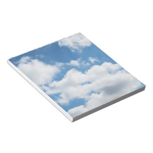 sky, weather, nature, white, blue, cloud, sunlight notepad