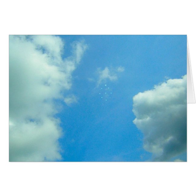 Sky with UFOs (Front Horizontal)