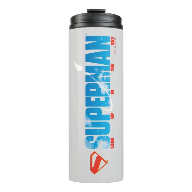 Skybound Superman Silhouette Thermal Tumbler (Front)