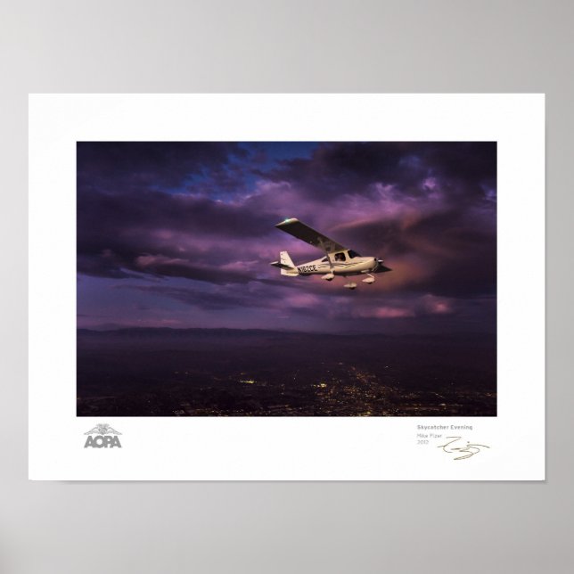 Skycatcher Evening Gallery Poster (Front)