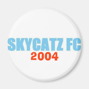 SKYCATZFC TEXT 2004 Magnet