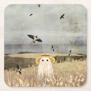 Skydancers Square Paper Coaster