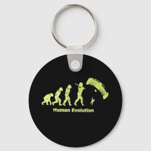 SkyDive Human Evolution Key Ring