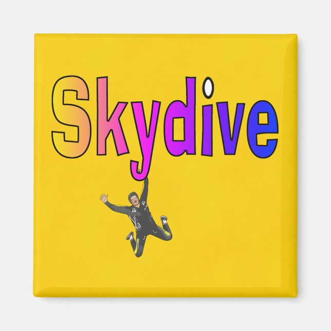 Skydive Magnet-2 Magnet (Front)