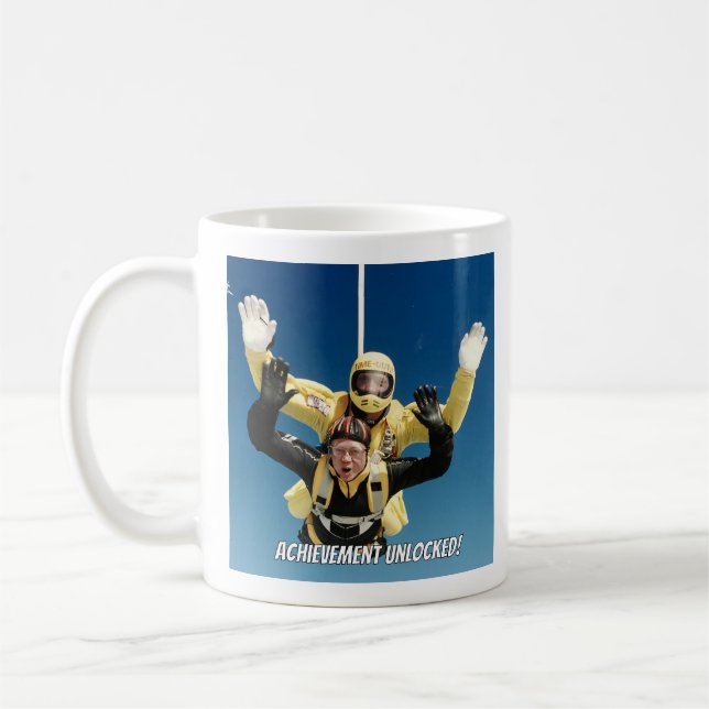 Skydive Mug - Achievement Unlocked (Left)