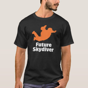 Skydive Parachute Skydiver Parachutist Base Jumpi T-Shirt