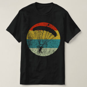 skydive retro vintage silhouette 70S T-Shirt