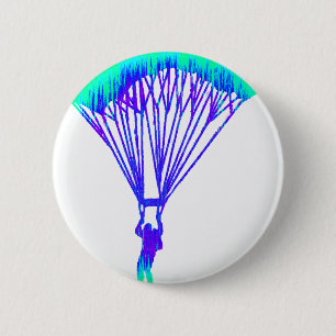 SKYDIVE THE VISION 6 CM ROUND BADGE