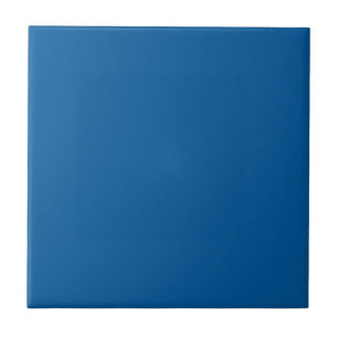 Skydiver Blue, Solid Colour Royal Blue Ceramic Tile