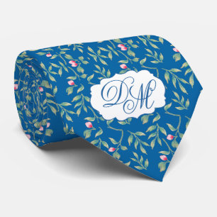 Skydiver Blue Wedding Keepsake Neck Tie
