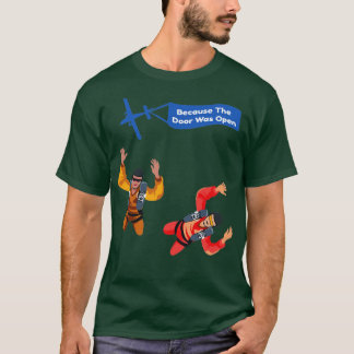Skydiver Freefall Skydiving  T-Shirt