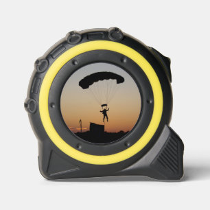 Skydiver Parachute at Sunset Sky Diver 1