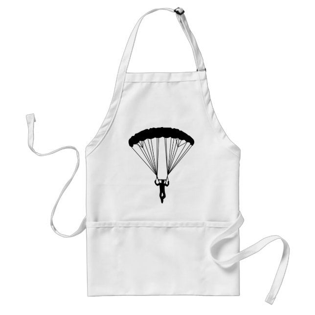 skydiver silhouette standard apron (Front)