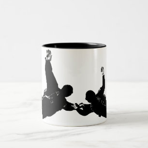 SKYDIVER Two-Tone COFFEE MUG