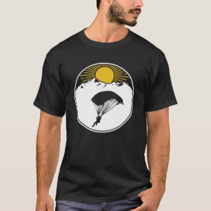 Skydiver with Sunset T-Shirt