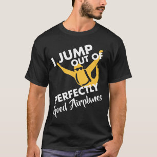 Skydiving  Birthday For Son T-Shirt