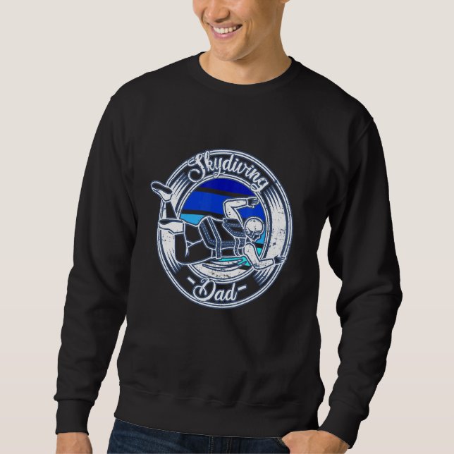 Skydiving Dad Sweatshirt (Front)