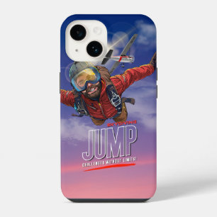 Skydiving-Feel Freedom Above Clouds (Men) iPhone 14 Case