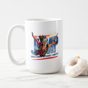 Skydiving-Feel Freedom Above Clouds Women -15# Coffee Mug