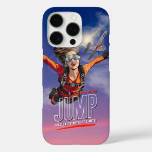 Skydiving-Feel Freedom Above Clouds (Women) iPhone 16 Pro Case