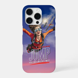 Skydiving-Feel Freedom Above Clouds (Women) iPhone 16 Pro Case