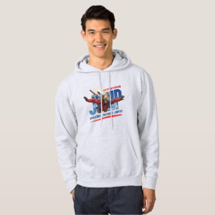 Skydiving-Feel Freedom Above the Clouds   Men's Hoodie