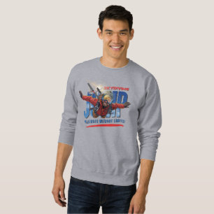 Skydiving-Feel Freedom Above the Clouds Men's Sweatshirt