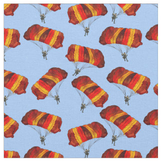 Skydiving Fun Fabric