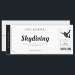 Skydiving Gift Ticket Voucher Certificate<br><div class="desc">EDITABLE. Gift your loved ones a Skydiving Experience! Perfect for birthdays and anniversaries. Personalise your voucher today! For a custom voucher/certificate,  please send me a message.</div>
