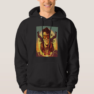 Skydiving Instructor Sunset Skydiving Dad  1 Hoodie