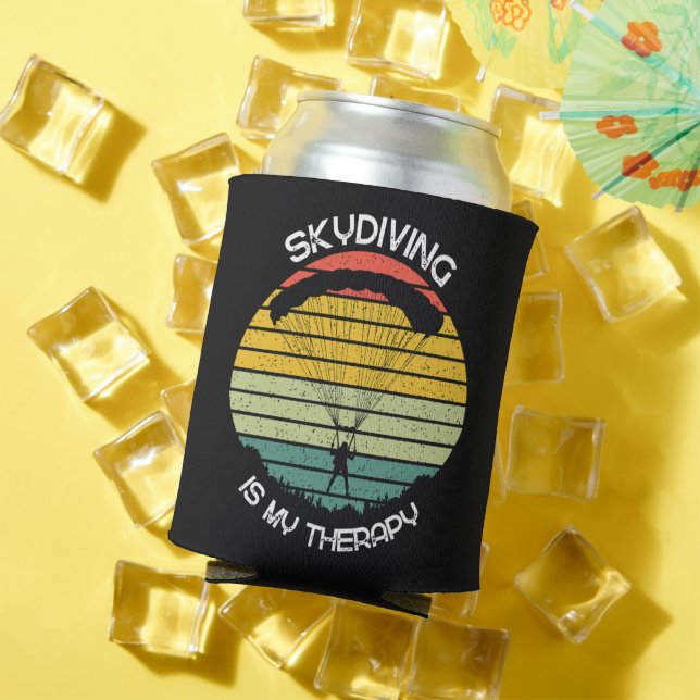 Skydiving Is My Therapy Can Cooler (In Situ Summer)