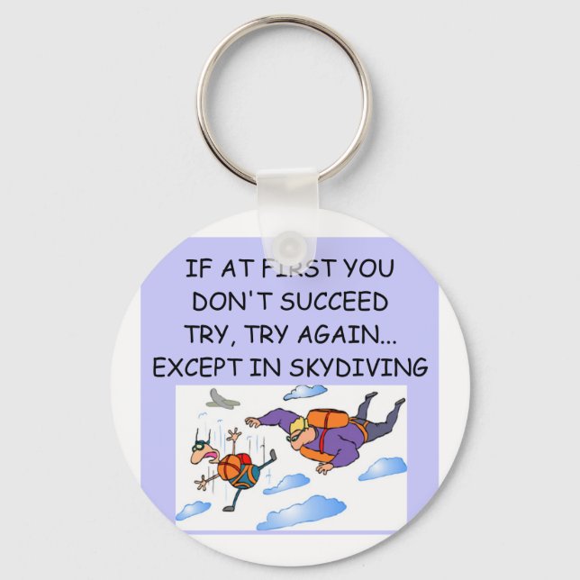 SKYDIVING KEY RING (Front)