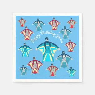 Skydiving Napkin