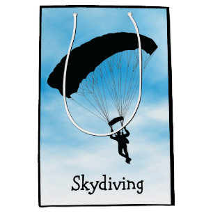 Skydiving Parachuting Design Gift Bag