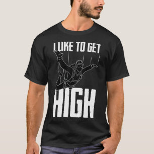 Skydiving Parachuting Premium _10 T-Shirt
