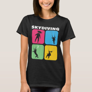Skydiving Parachuting Skydiver Adventure Premium T-Shirt