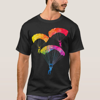 Skydiving Parachuting Skydiver Paratrooper Skydive T-Shirt