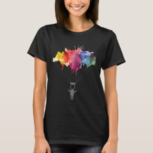 Skydiving Parachuting Skydiver Skydive Tee