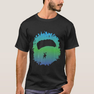 Skydiving-Paragliding Parachutes Soaring Paraglide T-Shirt