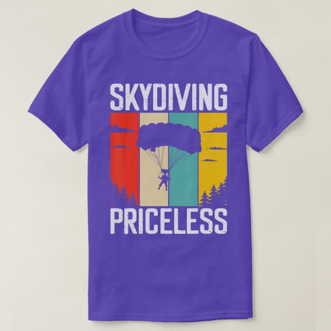 Skydiving Priceless  T-Shirt (Design Front)