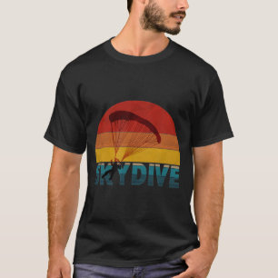 Skydiving-Retro Vintage Skydive T-Shirt