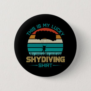 Skydiving School Portland 6 Cm Round Badge