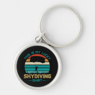 Skydiving School Portland Key Ring